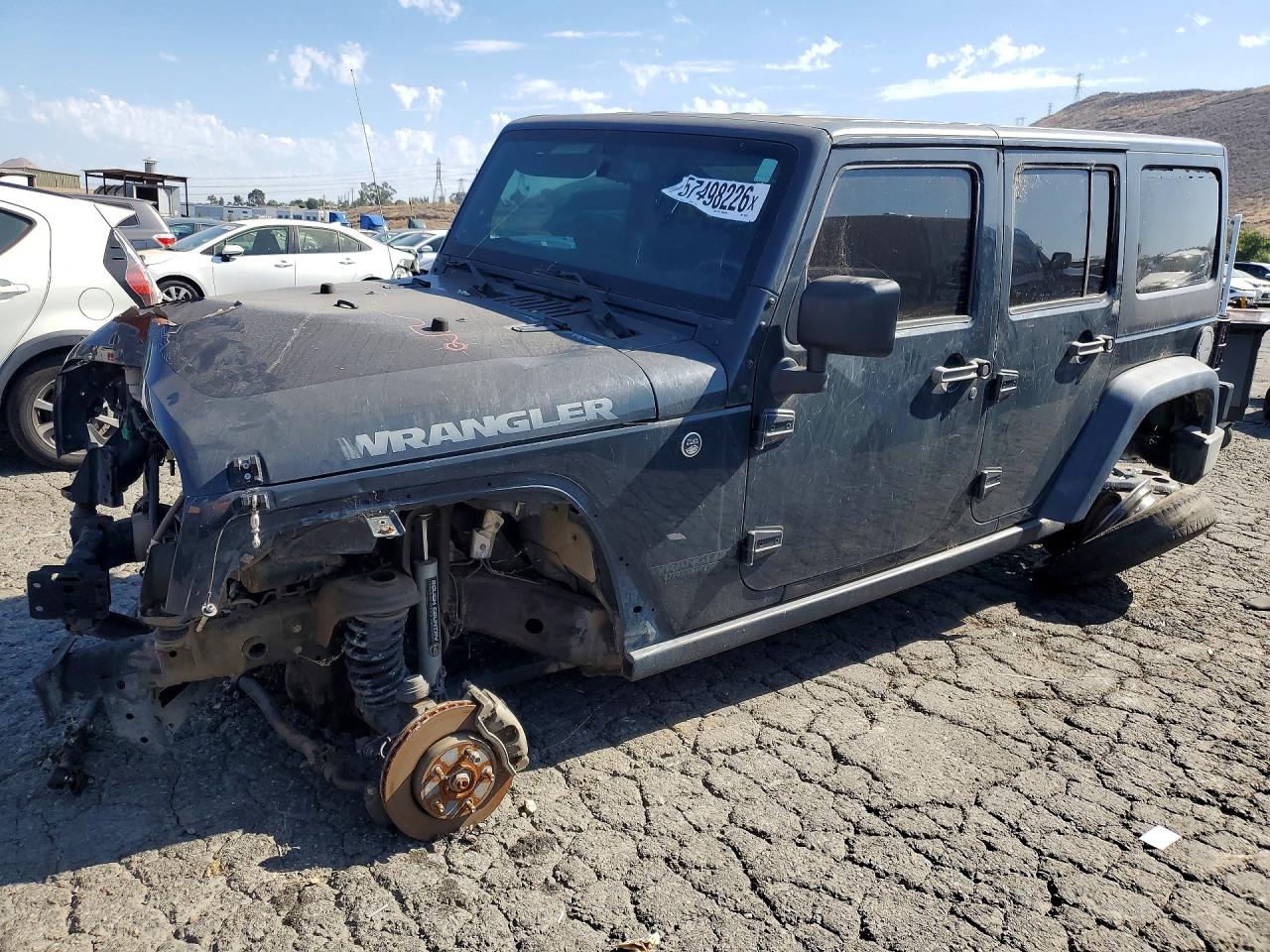 2017 Jeep Wrangler Unlimited Big Bear, VIN 1C4BJWDG2HL669557 — Front end