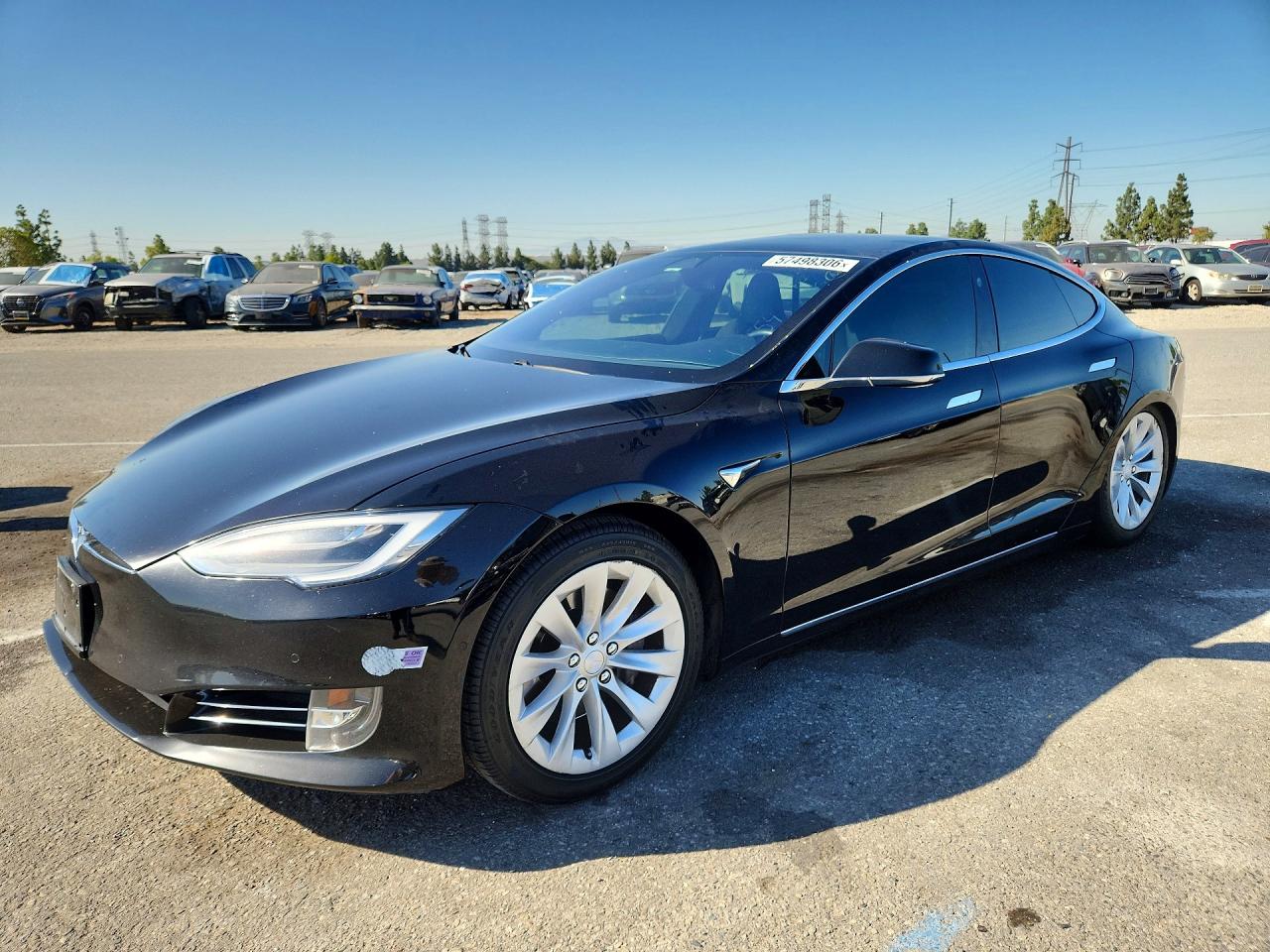 2018 Tesla Model S 75D, VIN 5YJSA1E28JF281554 — Крыша