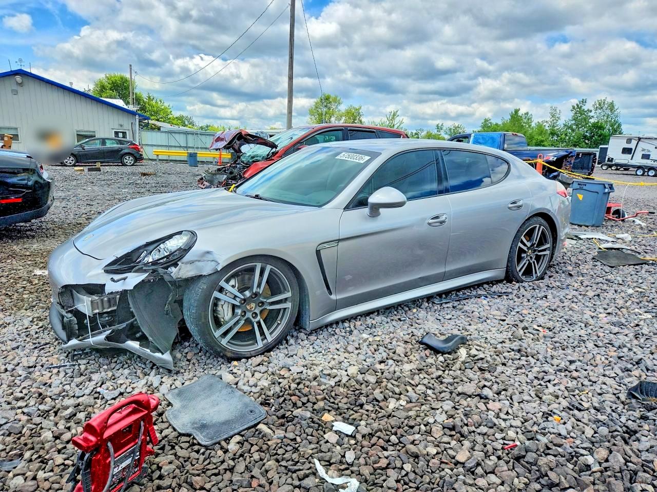 2012 Porsche Panamera S, VIN WP0AB2A77CL060334 — Front end