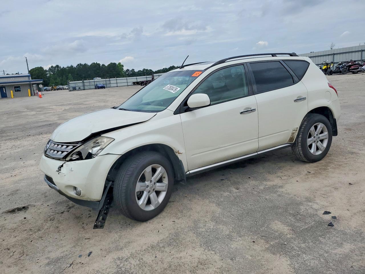2007 Nissan Murano SL, VIN JN8AZ08T97W526552 — Front end