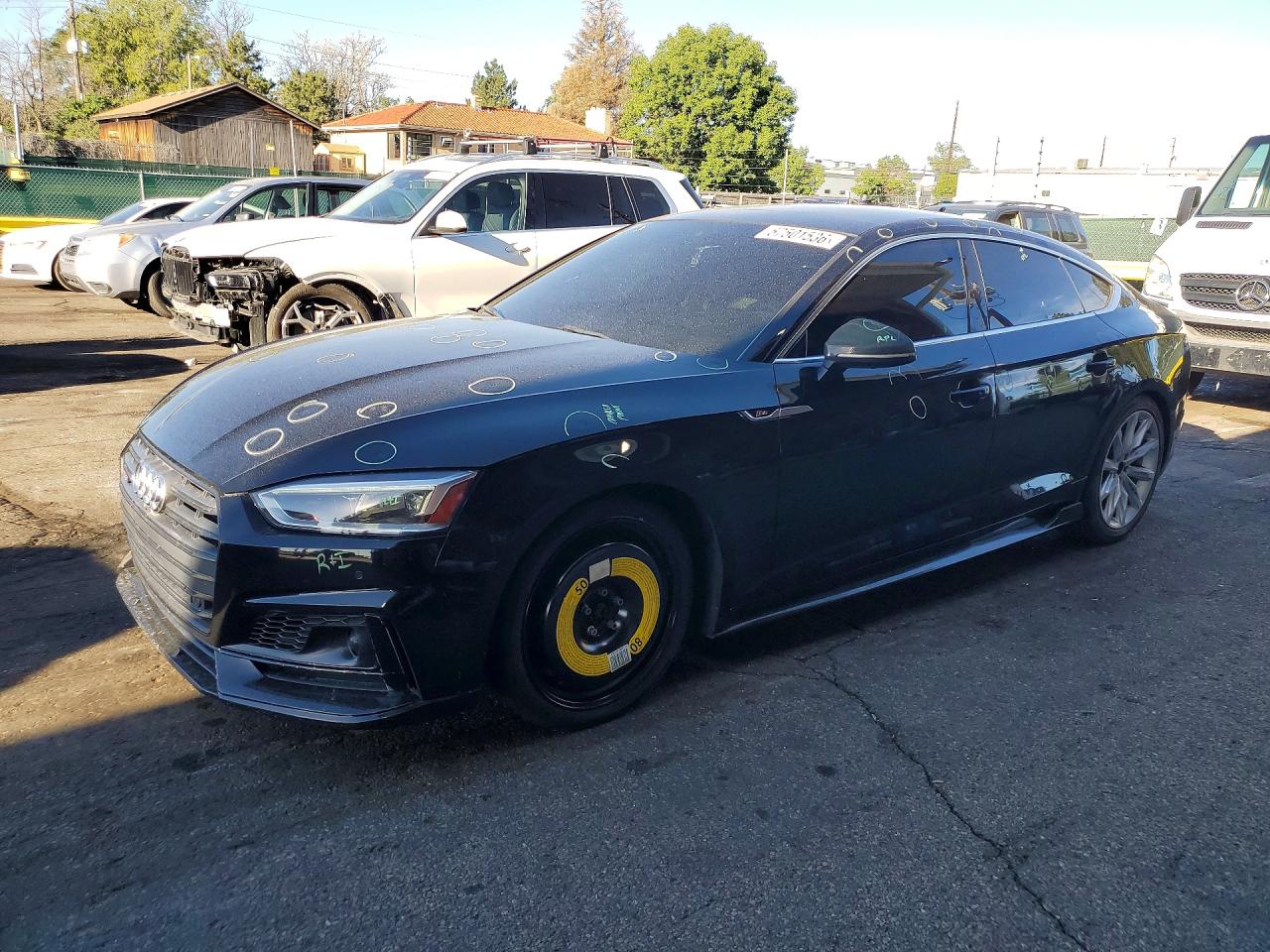 2018 Audi S5 Sportback Prestige, VIN WAUC4CF54JA102559 — Hail