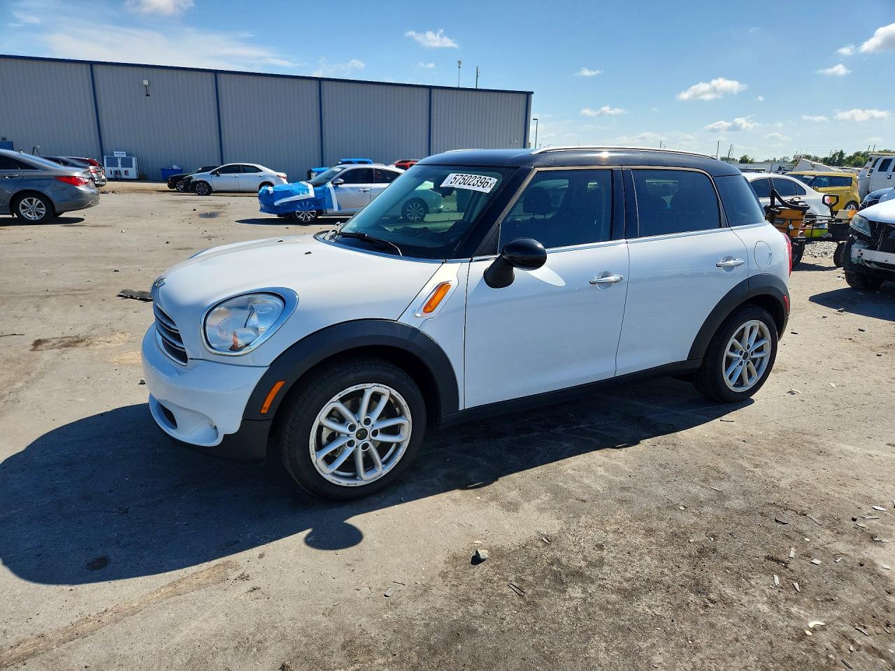 2015 MINI Countryman, VIN WMWZB3C53FWR46655 — Rear end