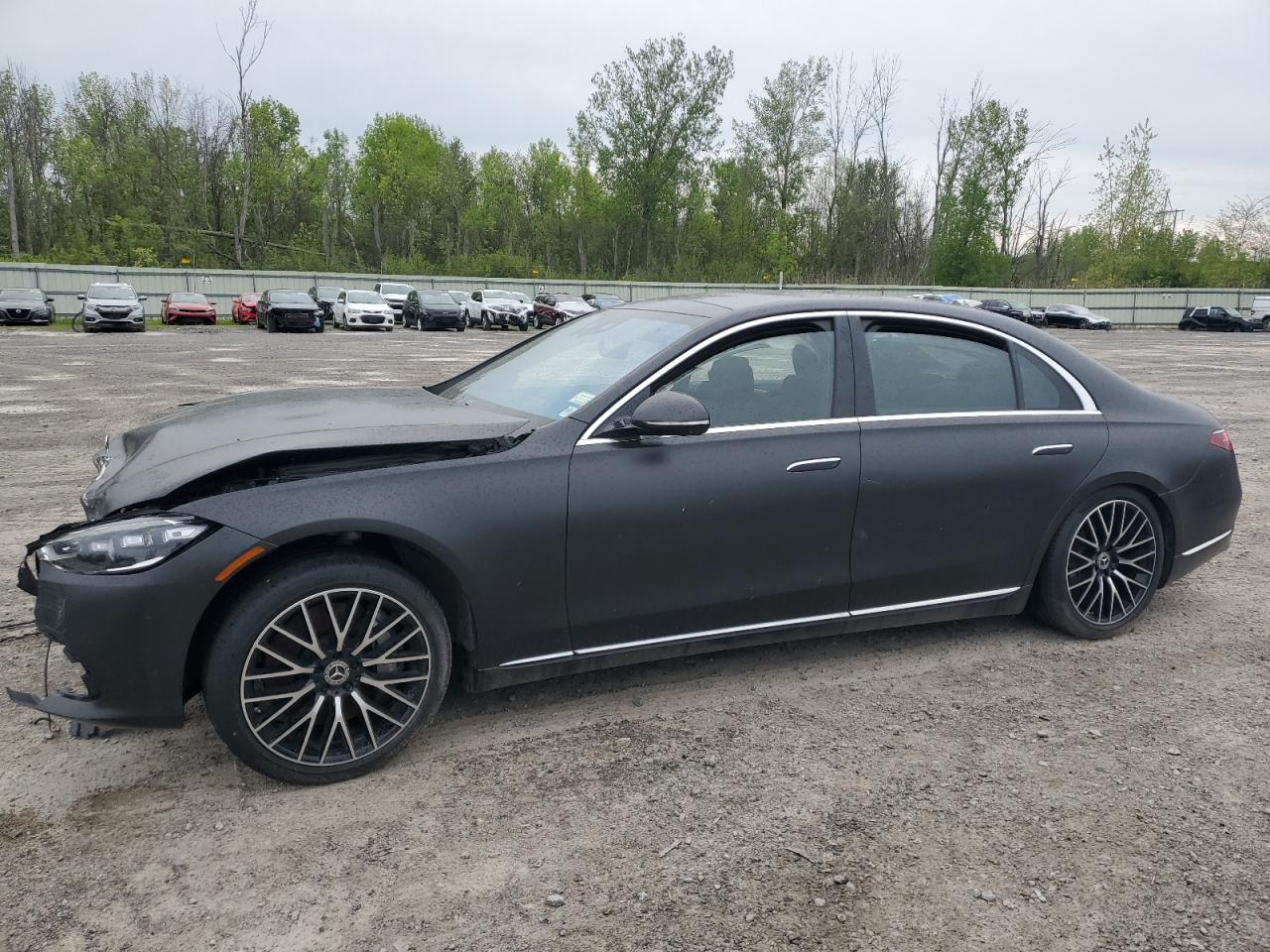 2024 Mercedes-Benz S 580, VIN W1K6G7GB4RA288432 — Front end