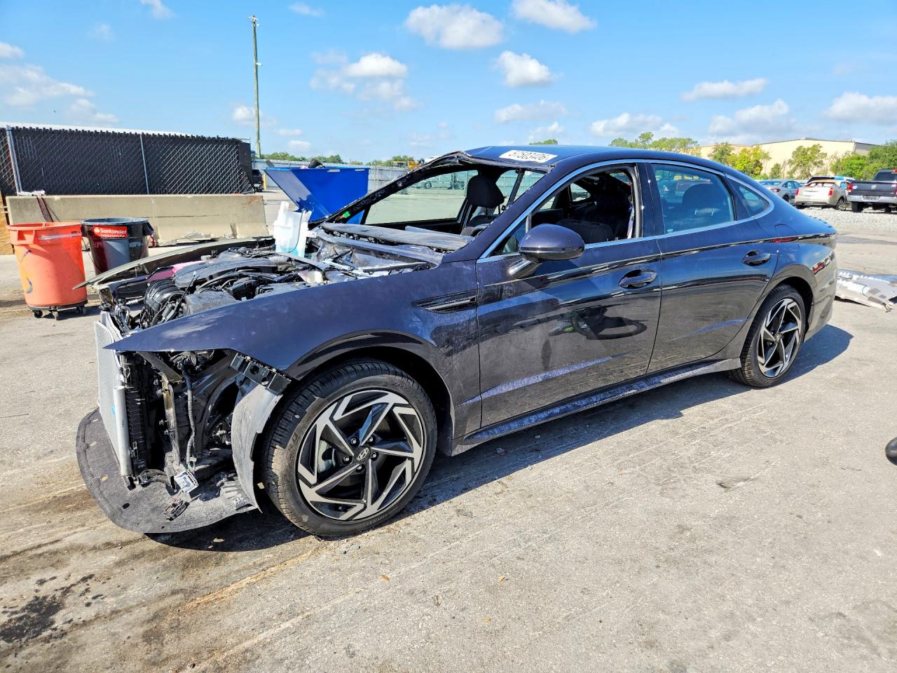2026 Hyundai Sonata SEL Sport, VIN KMHL64JA8TA525070 — Stripped