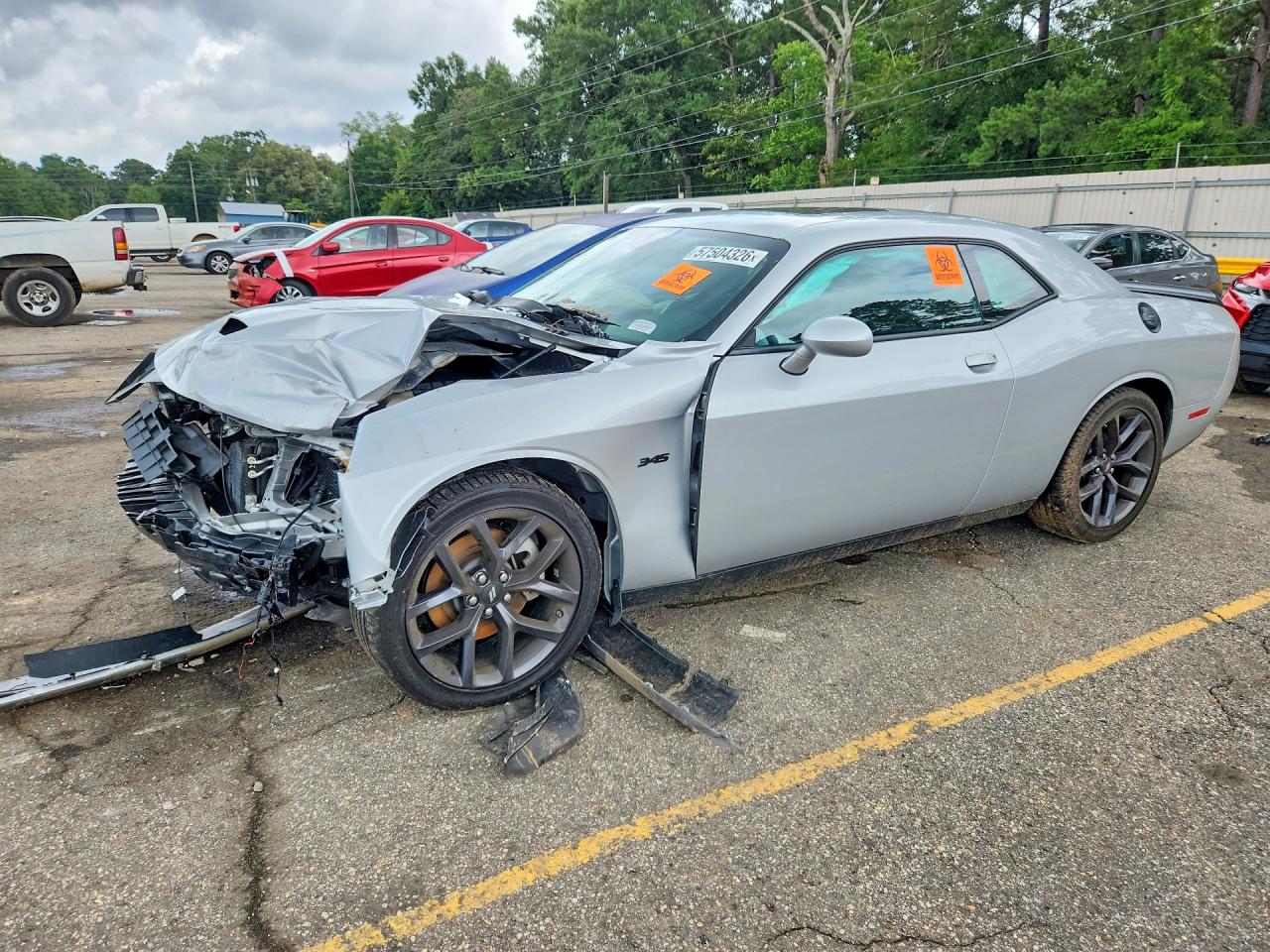 2023 Dodge Challenger R/T, VIN 2C3CDZBT7PH669390 — Фото с аукциона