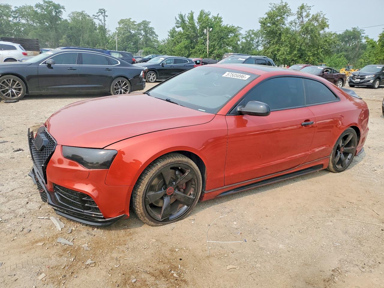 2014 Audi S5 Premium Plus, VIN WAUGGAFR4EA067379 — Front end