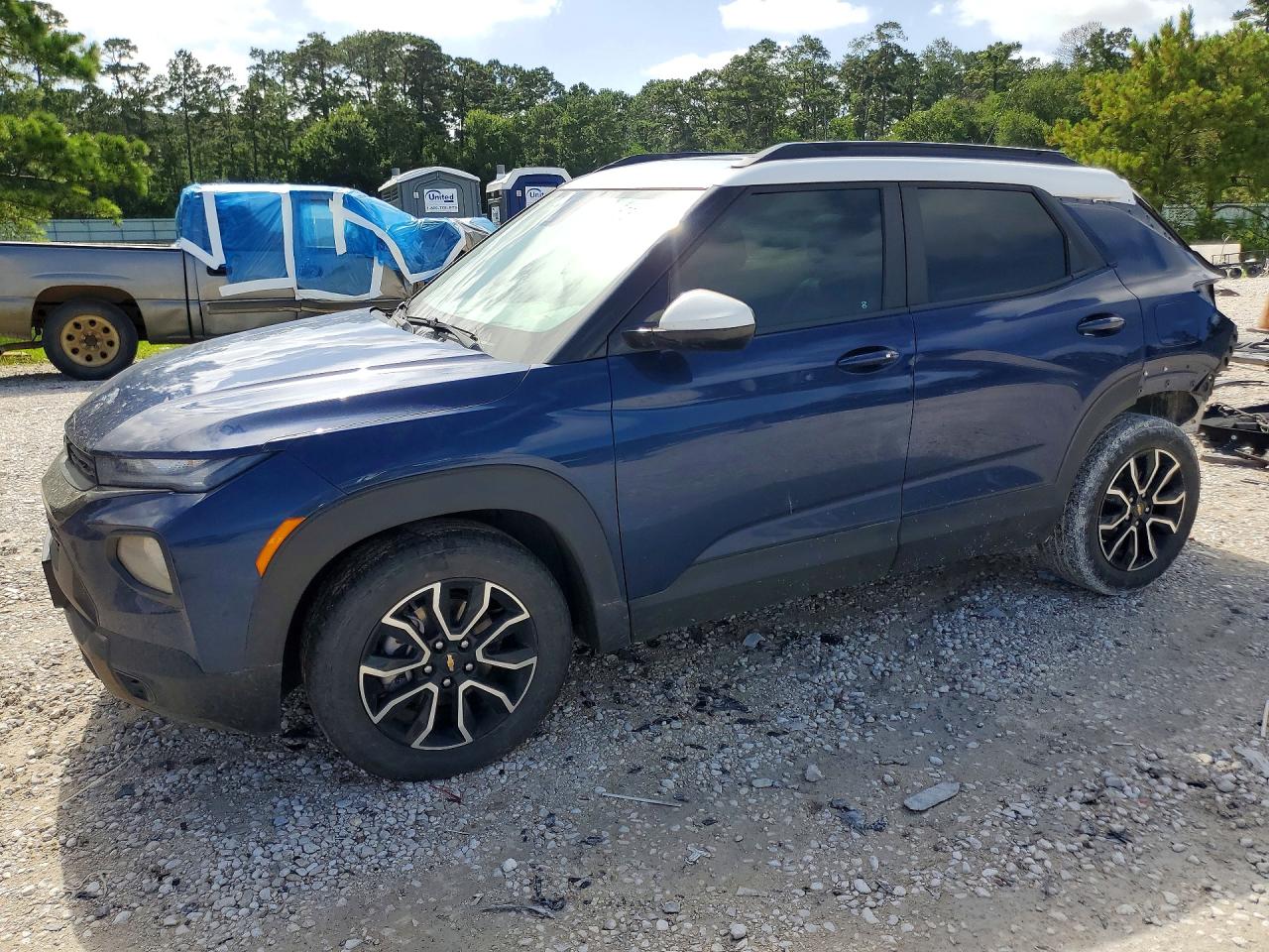 2022 Chevrolet TrailBlazer ACTIV, VIN KL79MVSL6NB109572 — Rear end