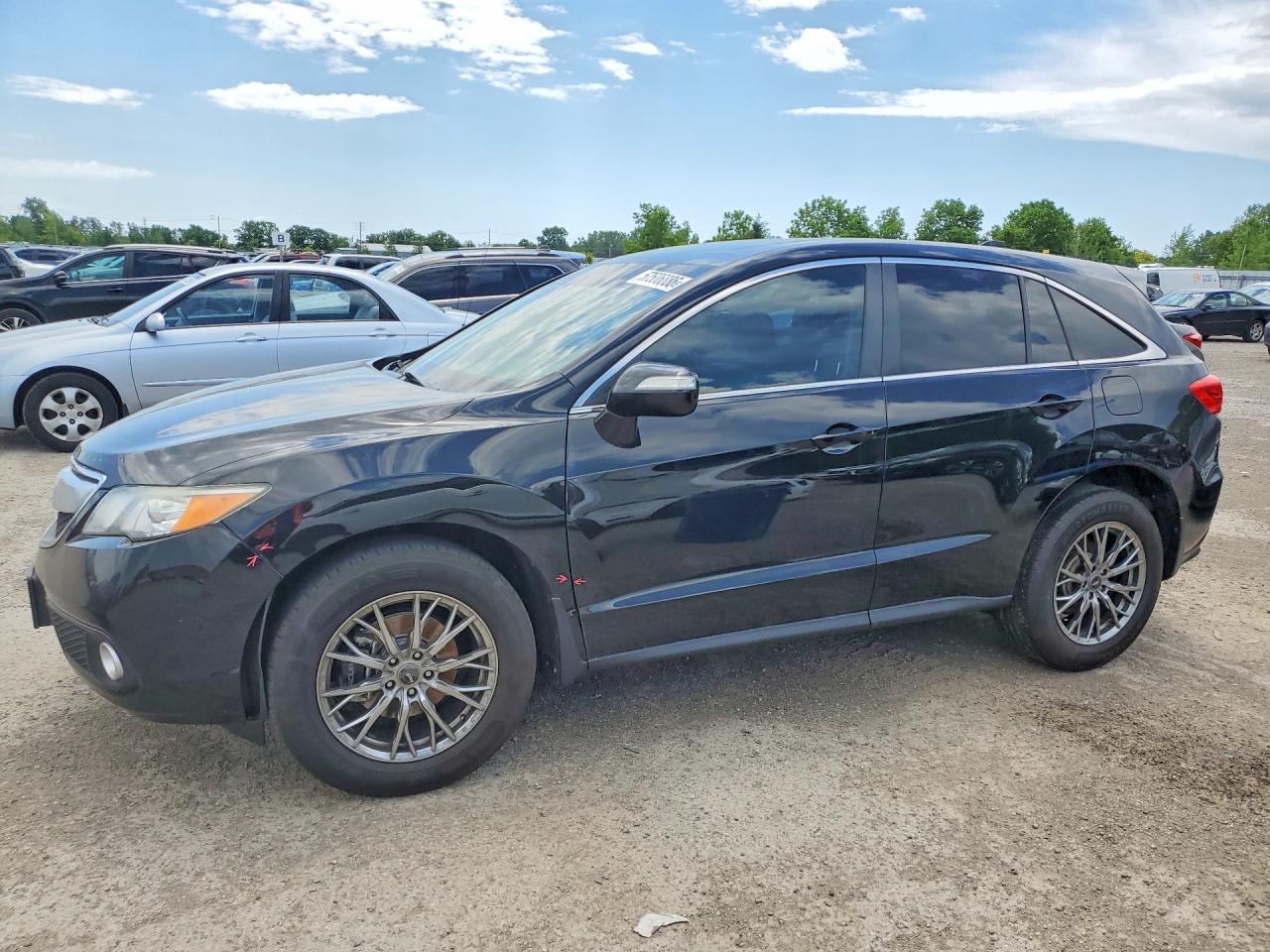 2013 Acura RDX, VIN 5J8TB4H31DL804147 — Undercarriage