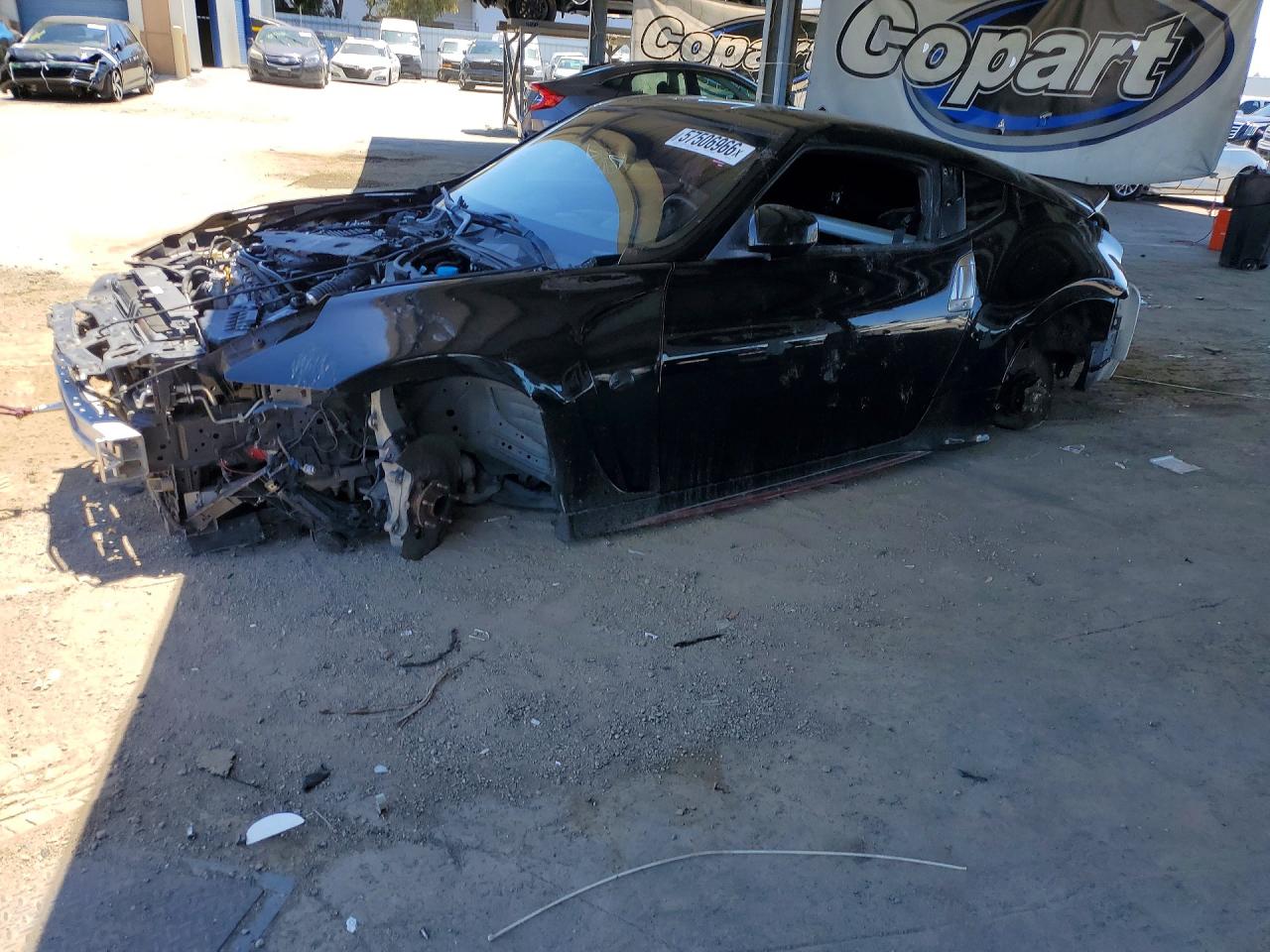 2017 Nissan 370Z Nismo, VIN JN1AZ4EH2HM953719 — Vandalism