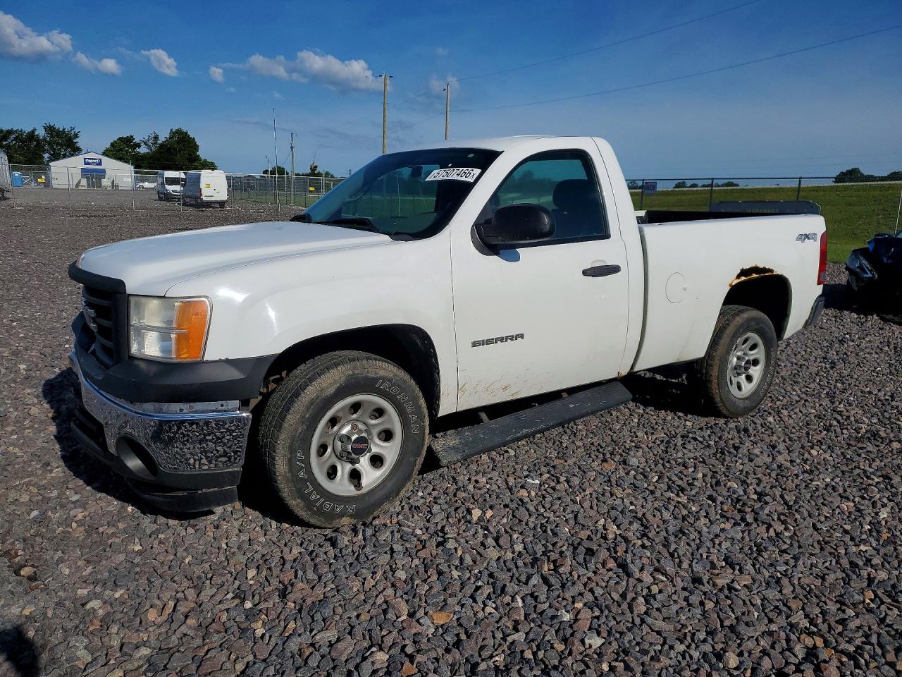 2013 GMC Sierra 1500 Work Truck, VIN 1GTN2TEX3DZ378094 — Front end