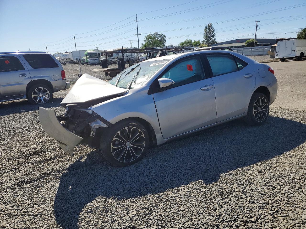 2016 Toyota Corolla S Plus, VIN 2T1BURHE1GC741114 — Front end