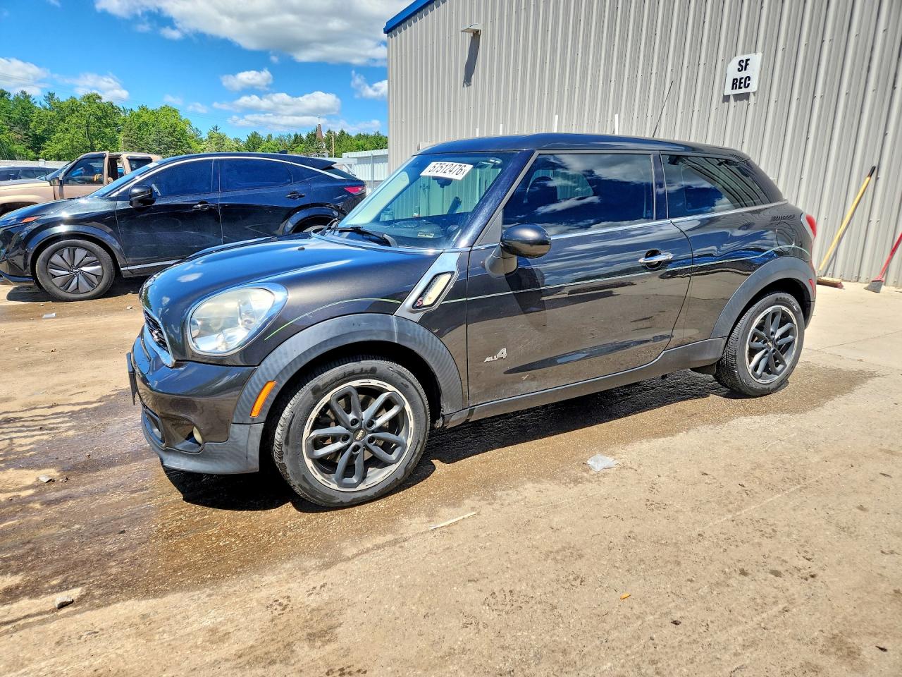 2015 MINI Paceman S, VIN WMWSS7C52FWS44884 — Front end