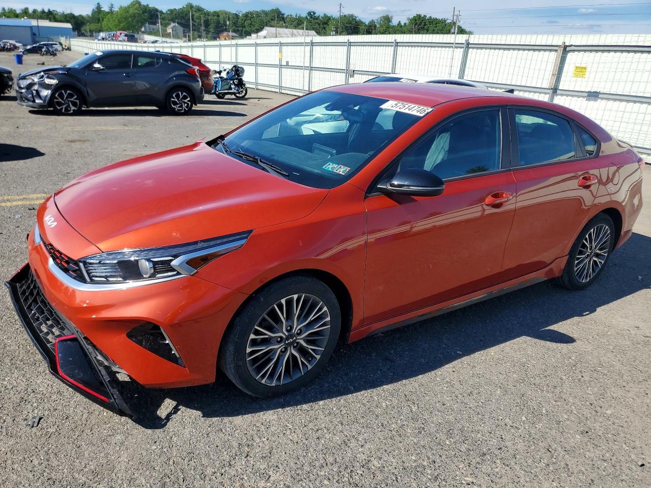 2023 Kia Forte GT-Line, VIN 3KPF54AD1PE560034 — Front end