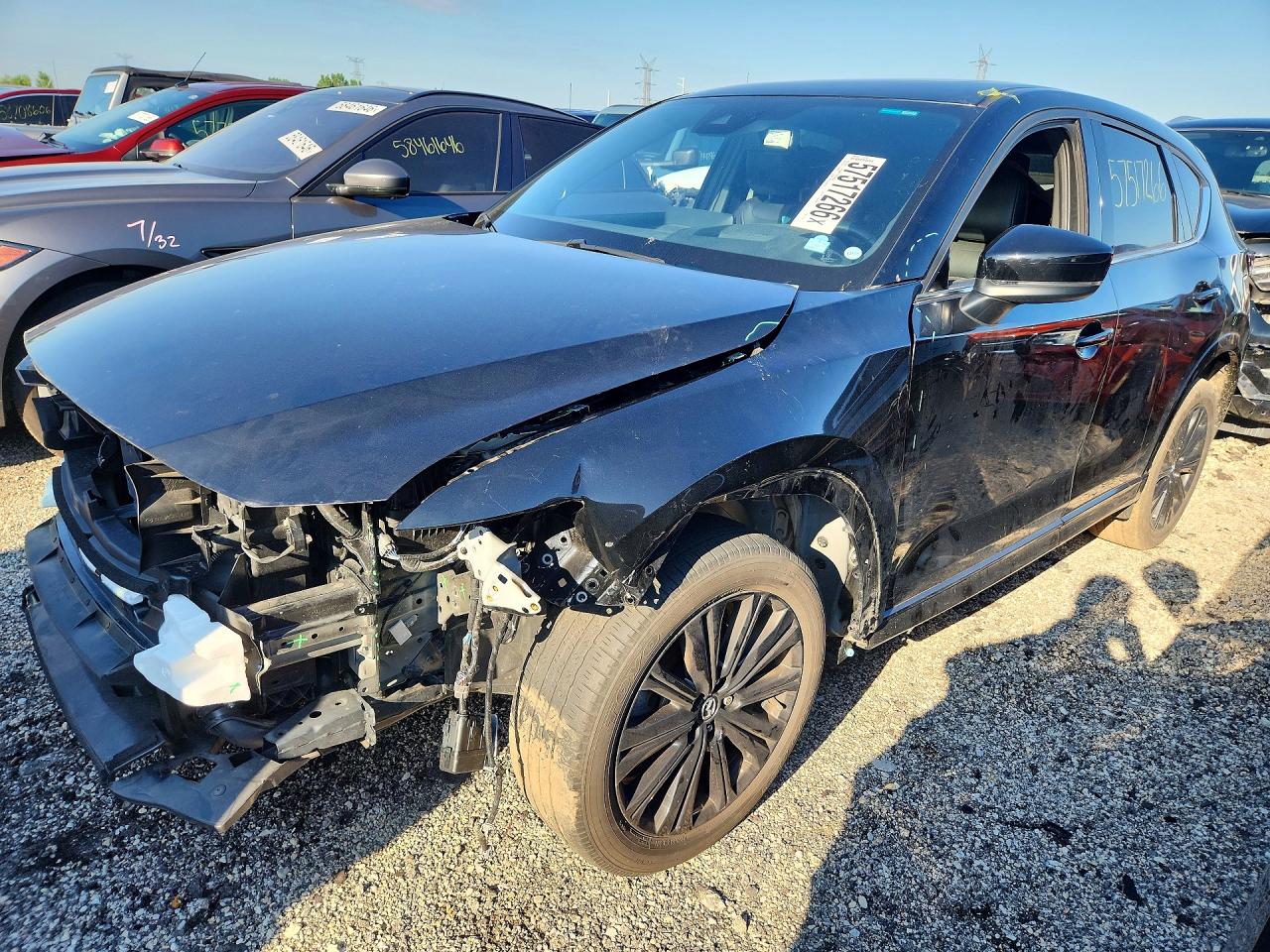 2023 Mazda CX-5 2.5 Turbo, VIN JM3KFBAY5P0276294 — Перед