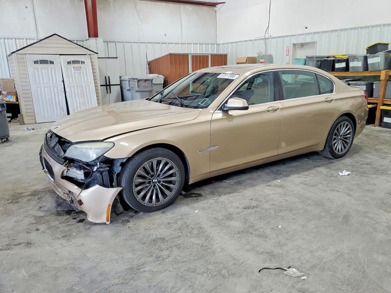 2011 BMW 7 Series 750Li, VIN WBAKB8C58BCY65905 — Front end