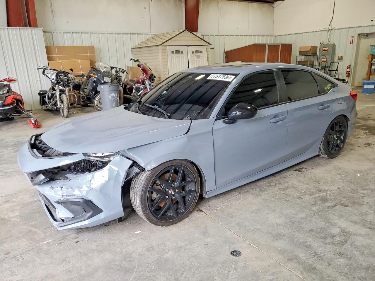 2024 Honda Civic Si, VIN 2HGFE1E5XRH470746 — Front end