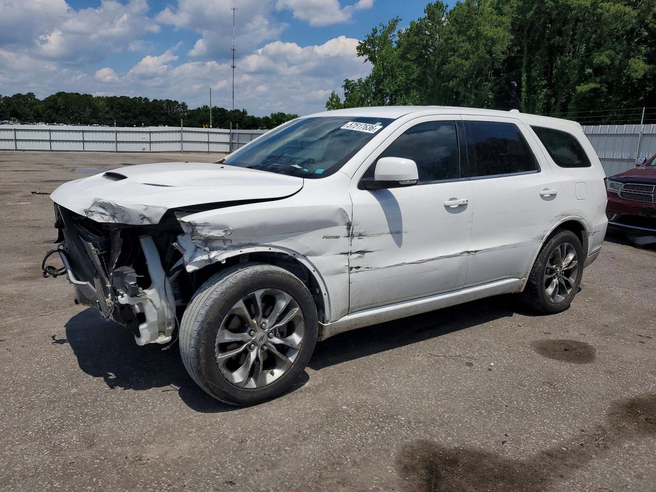 2019 Dodge Durango R/T, VIN 1C4SDHCT0KC675768 — Перед