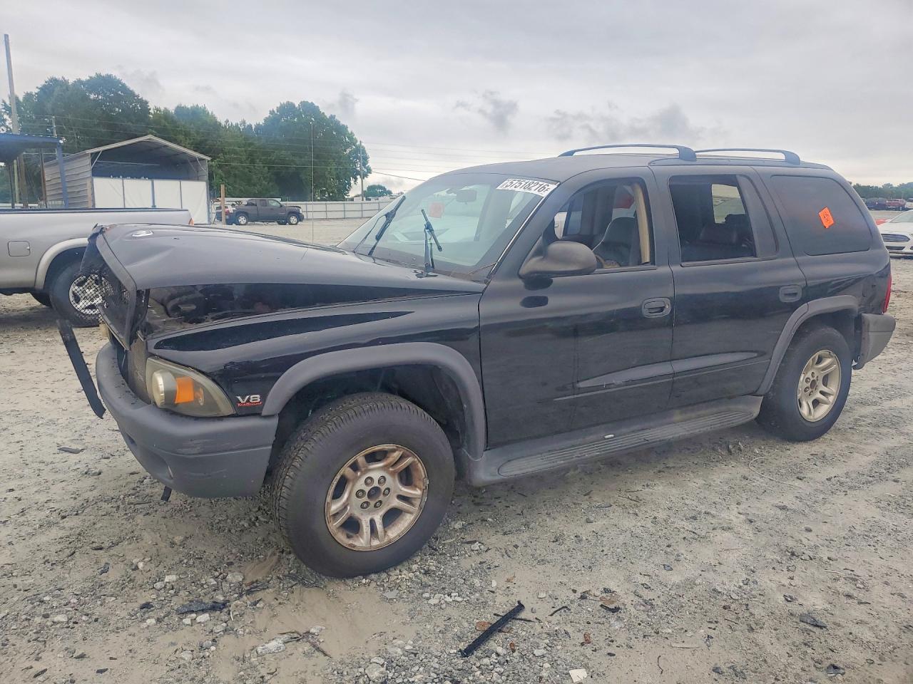 2003 Dodge Durango Sport, VIN 1D4HS38N23F525824 — Front end