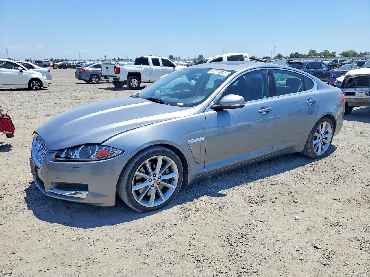 2015 Jaguar XF Portfolio, VIN SAJWA0F72F8U55214 — Front end
