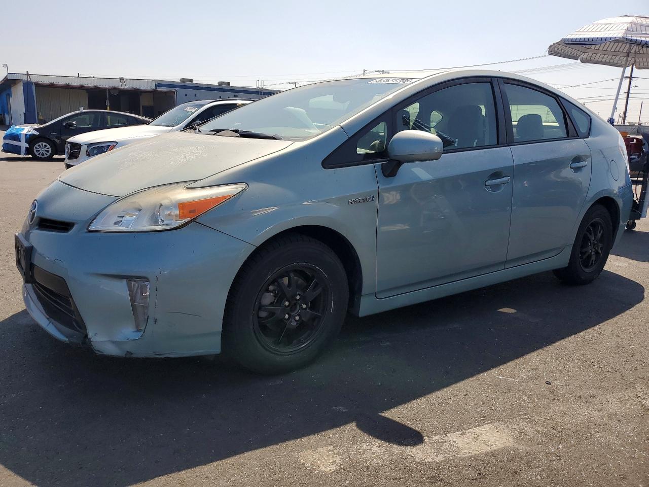 2015 Toyota Prius Three, VIN JTDKN3DU1F1928296 — Undercarriage