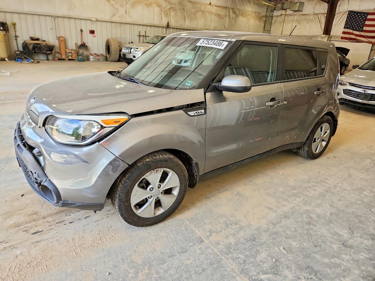2015 Kia Soul, VIN KNDJN2A22F7182883 — Front end