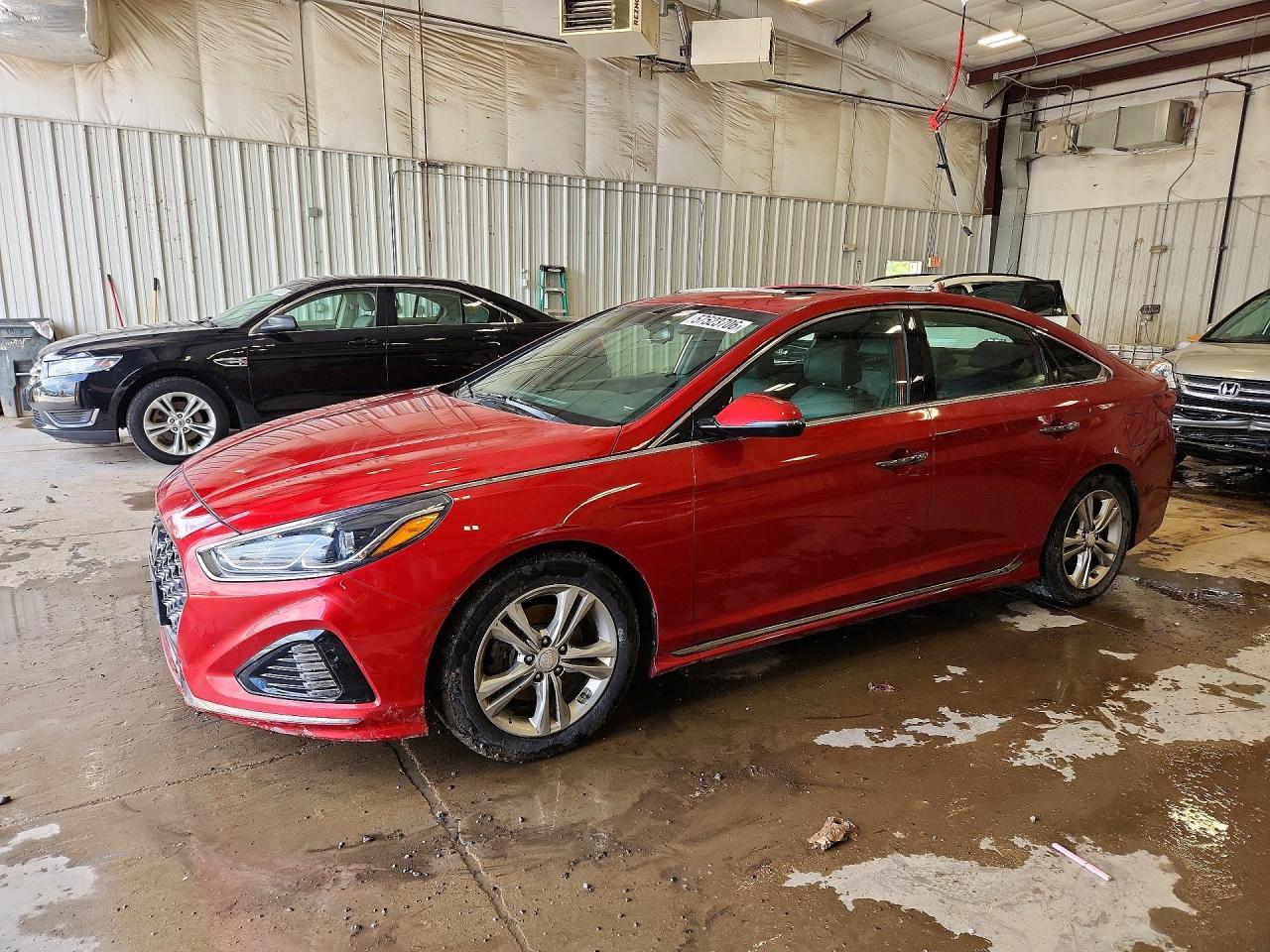 2018 Hyundai Sonata SEL, VIN 5NPE34AF9JH665698 — Undercarriage