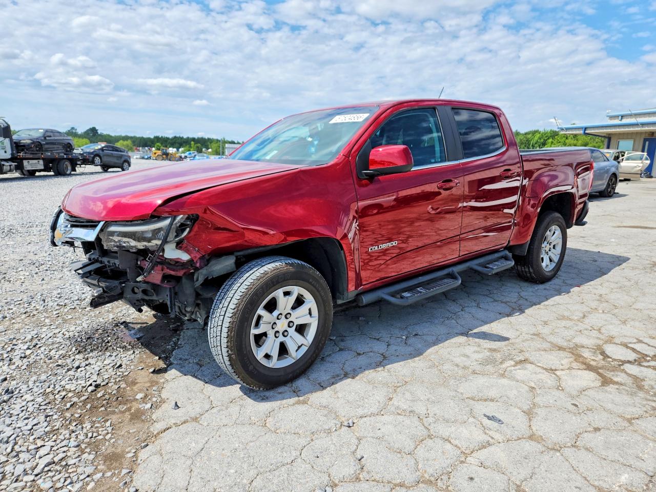 2020 Chevrolet Colorado 2WD LT, VIN 1GCGSCEA0L1168361 — Перед