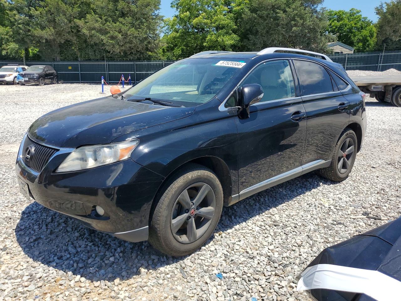 2010 Lexus RX 350, VIN 2T2BK1BA3AC013178 — Мелкие вмятины и царапины