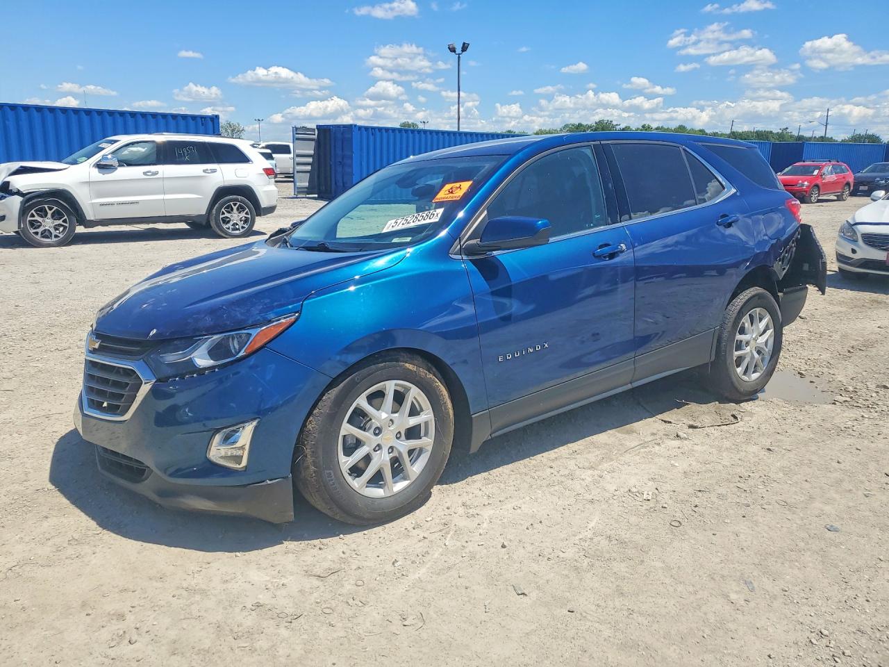 2020 Chevrolet Equinox LT, VIN 2GNAXJEV0L6115968 — Front end