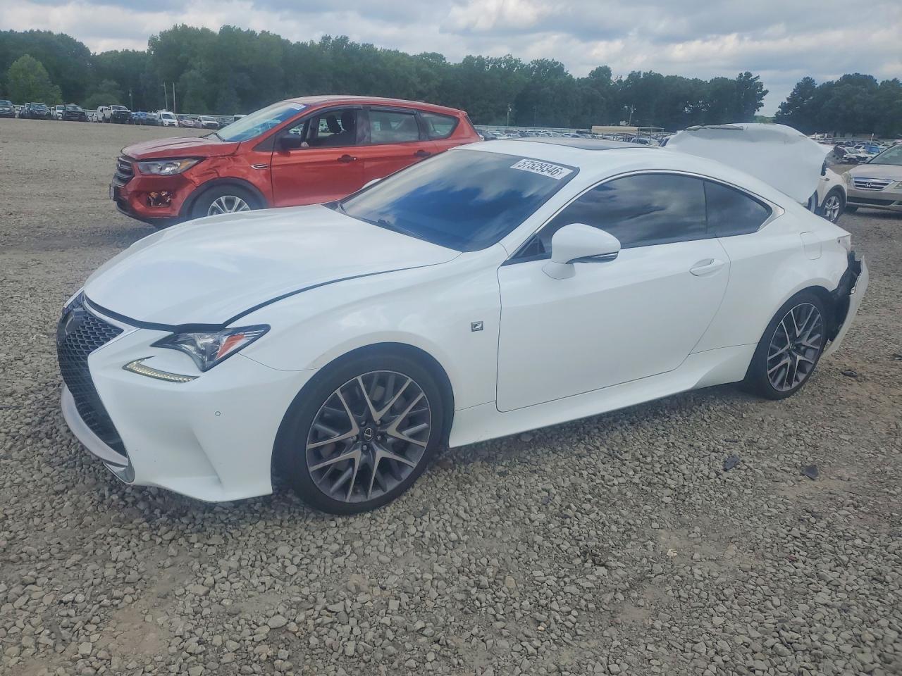 2016 Lexus RC 200t F Sport, VIN JTHHA5BC3G5003751 — Rear end
