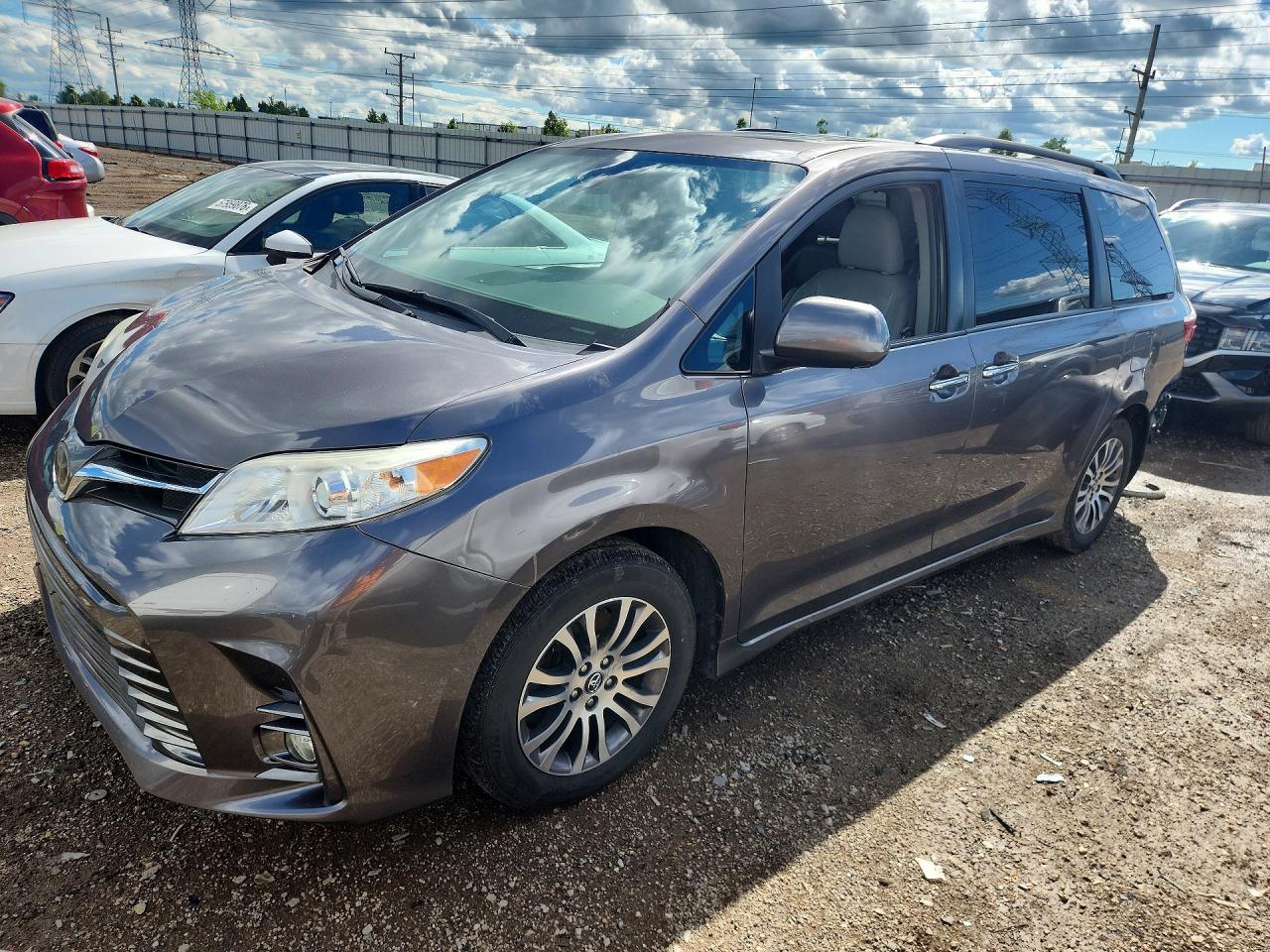 2019 Toyota Sienna XLE, VIN 5TDYZ3DC9KS978365 — Зад