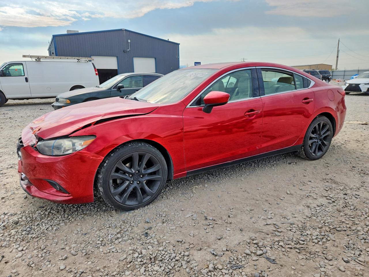 2014 Mazda 6 i Grand Touring, VIN JM1GJ1W65E1150765 — Перед