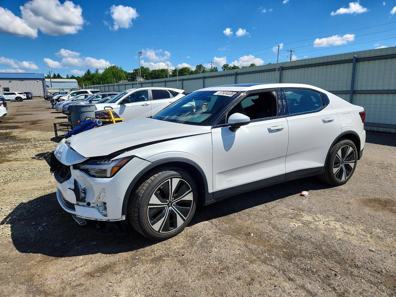 2023 Polestar 2, VIN YSMEG3KA2PL113969 — Перед