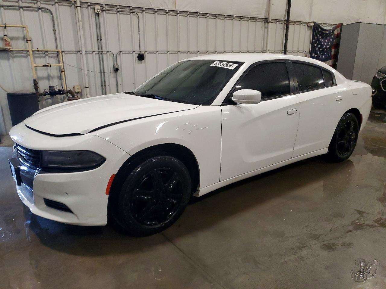 2019 Dodge Charger Police, VIN 2C3CDXAG6KH547508 — Side