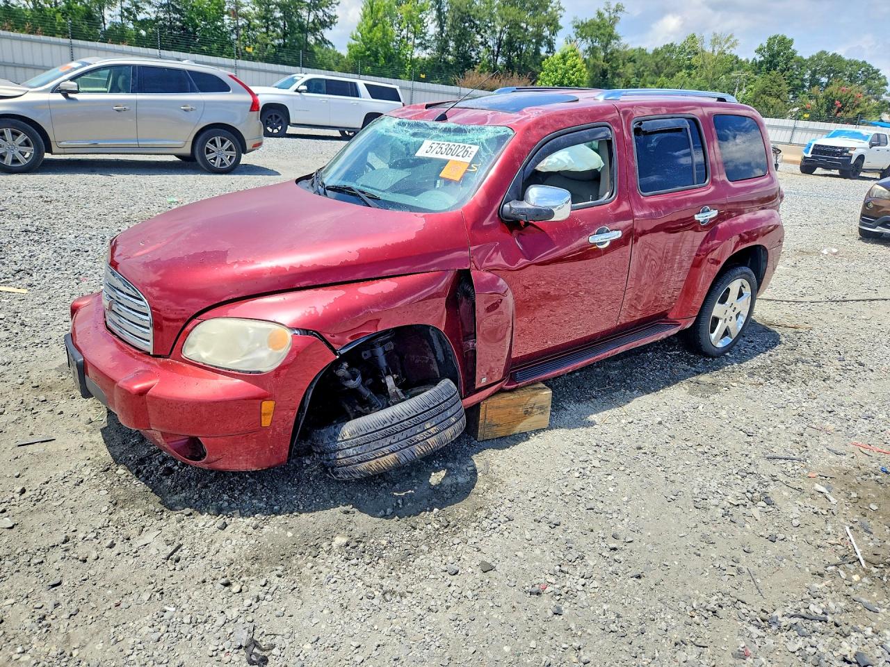 2008 Chevrolet HHR LT, VIN 3GNCA53P08S656226 — Rollover
