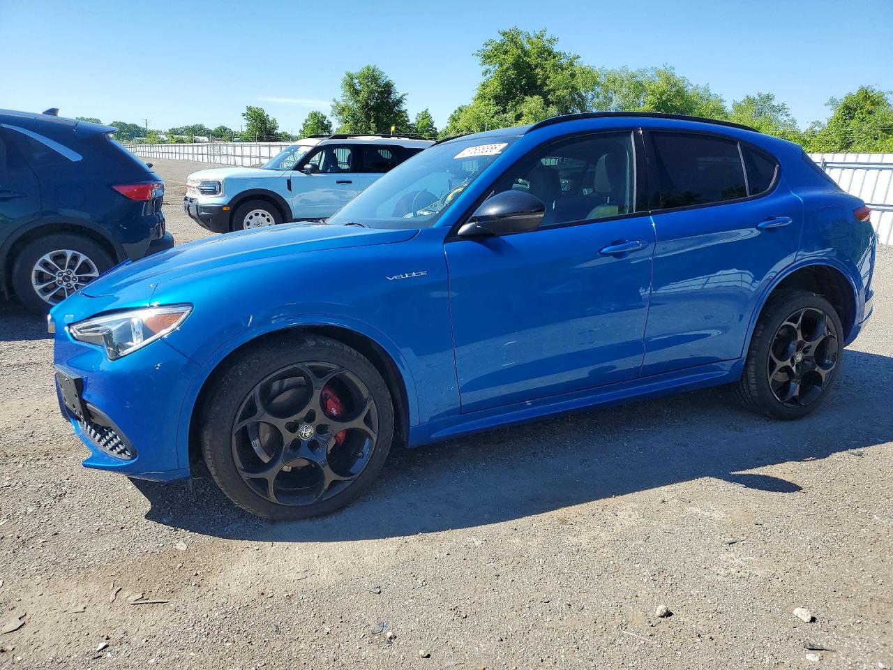 2022 Alfa Romeo Stelvio Veloce, VIN ZASPAKBN3N7D31936 — Undercarriage