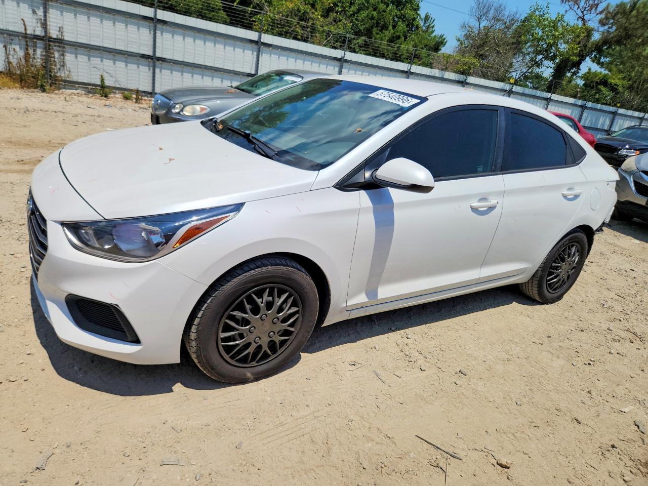 2022 Hyundai Accent SE, VIN 3KPC24A64NE155246 — Rear end