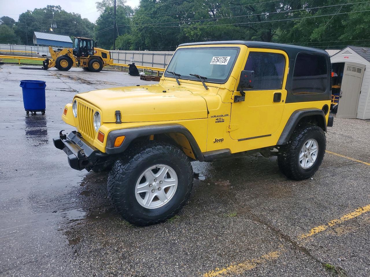 2002 Jeep Wrangler X, VIN 1J4FA39S72P719179 — Minor dents and scratches
