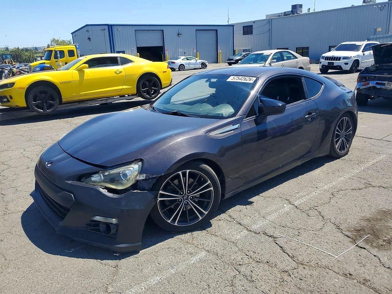 2014 Subaru BRZ Limited, VIN JF1ZCAC19E9600064 — Front end