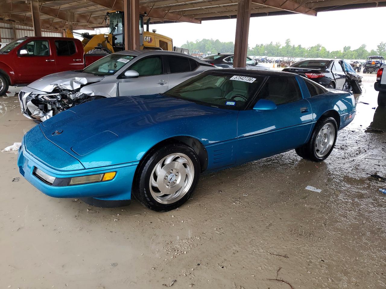 1993 Chevrolet Corvette, VIN 1G1YY23P3P5119506 — Normal wear