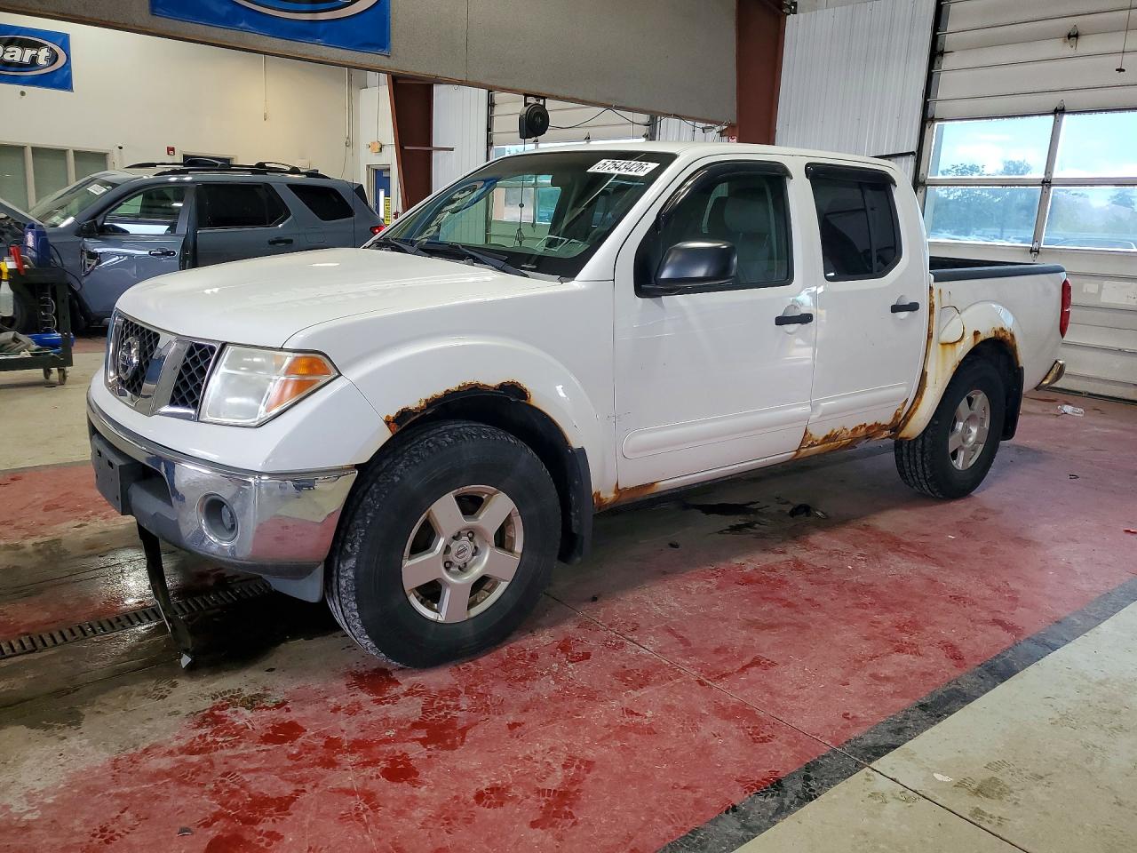 2008 Nissan Frontier SE, VIN 1N6AD07W08C414552 — Normal wear