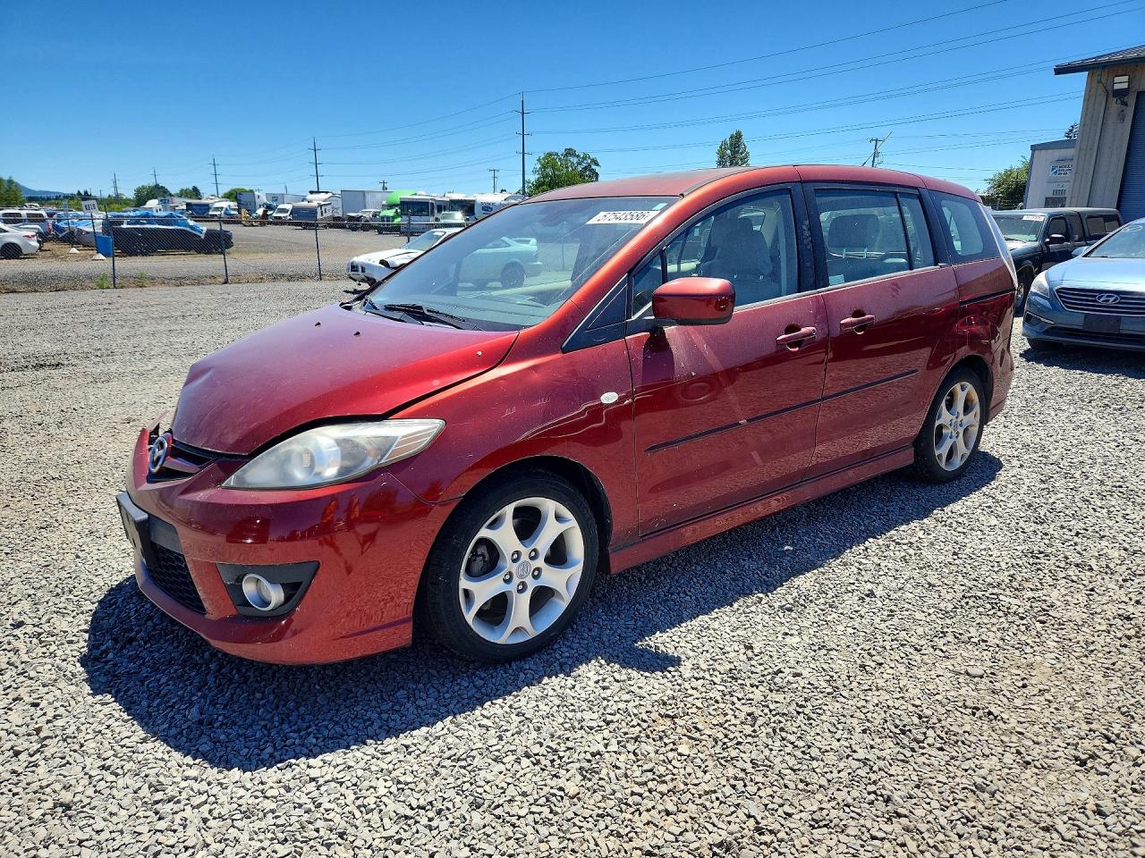 2009 Mazda 5 Sport, VIN JM1CR29L390343023 — Перед