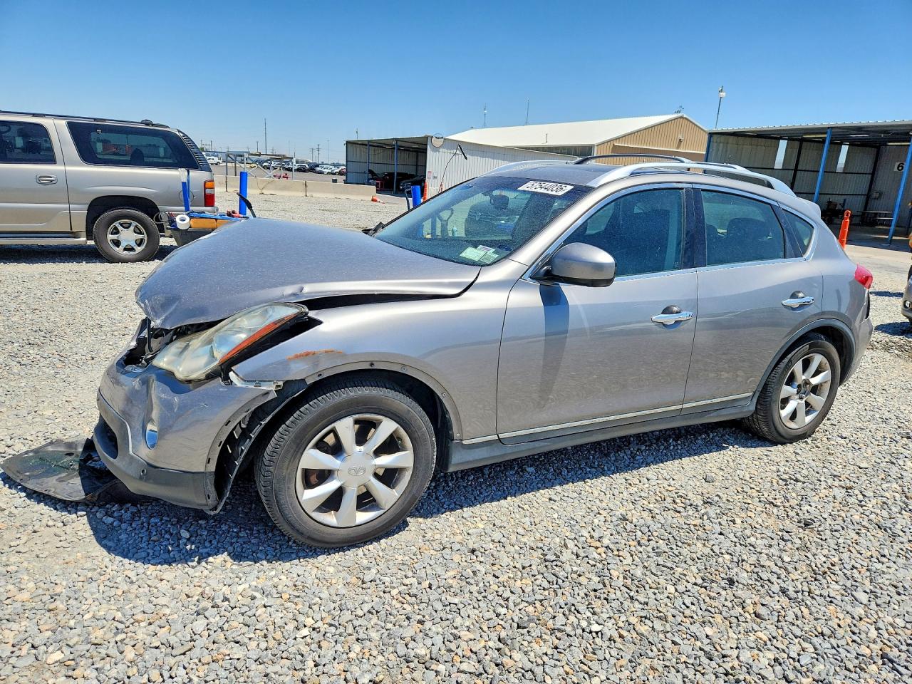 2010 Infiniti EX Journey, VIN JN1AJ0HR4AM754438 — Front end
