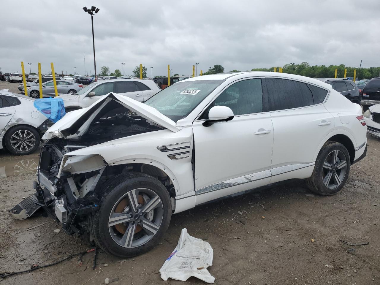 2025 Genesis GV80 Coupe 3.5T, VIN KMUJAESC9SU229307 — Front end