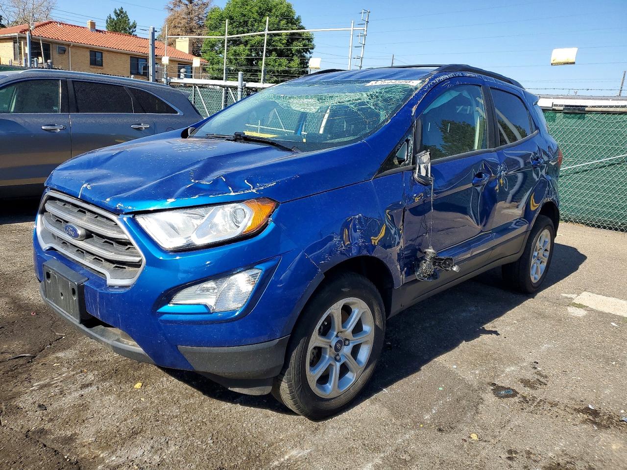 2022 Ford EcoSport SE, VIN MAJ6S3GL2NC463596 — Rollover