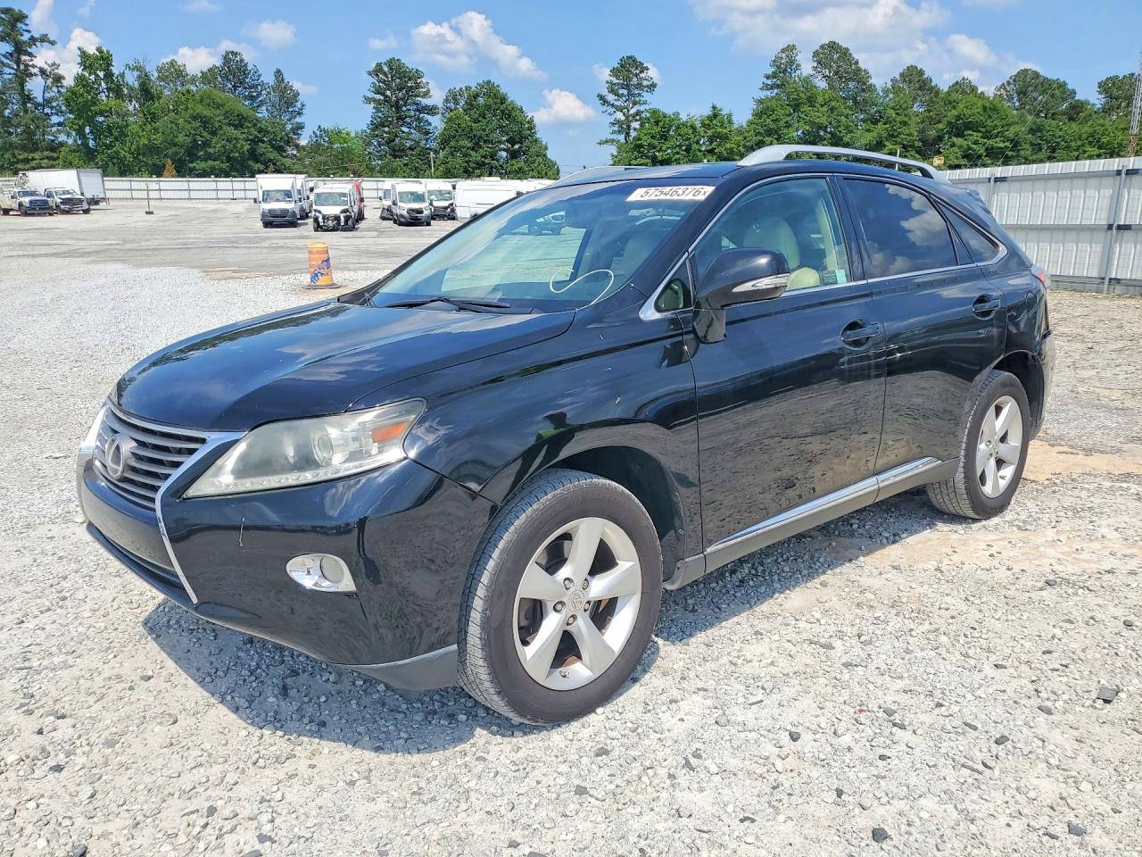 2014 Lexus RX 350, VIN 2T2ZK1BA8EC134065 — Rear end