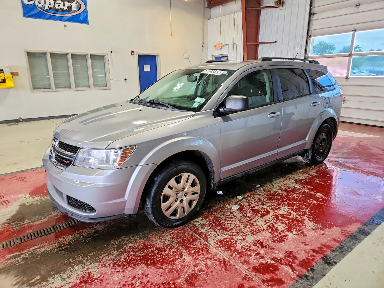 2016 Dodge Journey SE, VIN 3C4PDCAB8GT166591 — Engine fire