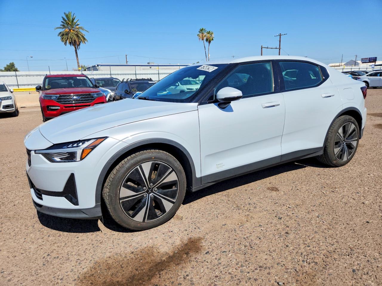 2023 Polestar 2, VIN YSMEG3KA0PL137297 — Бок