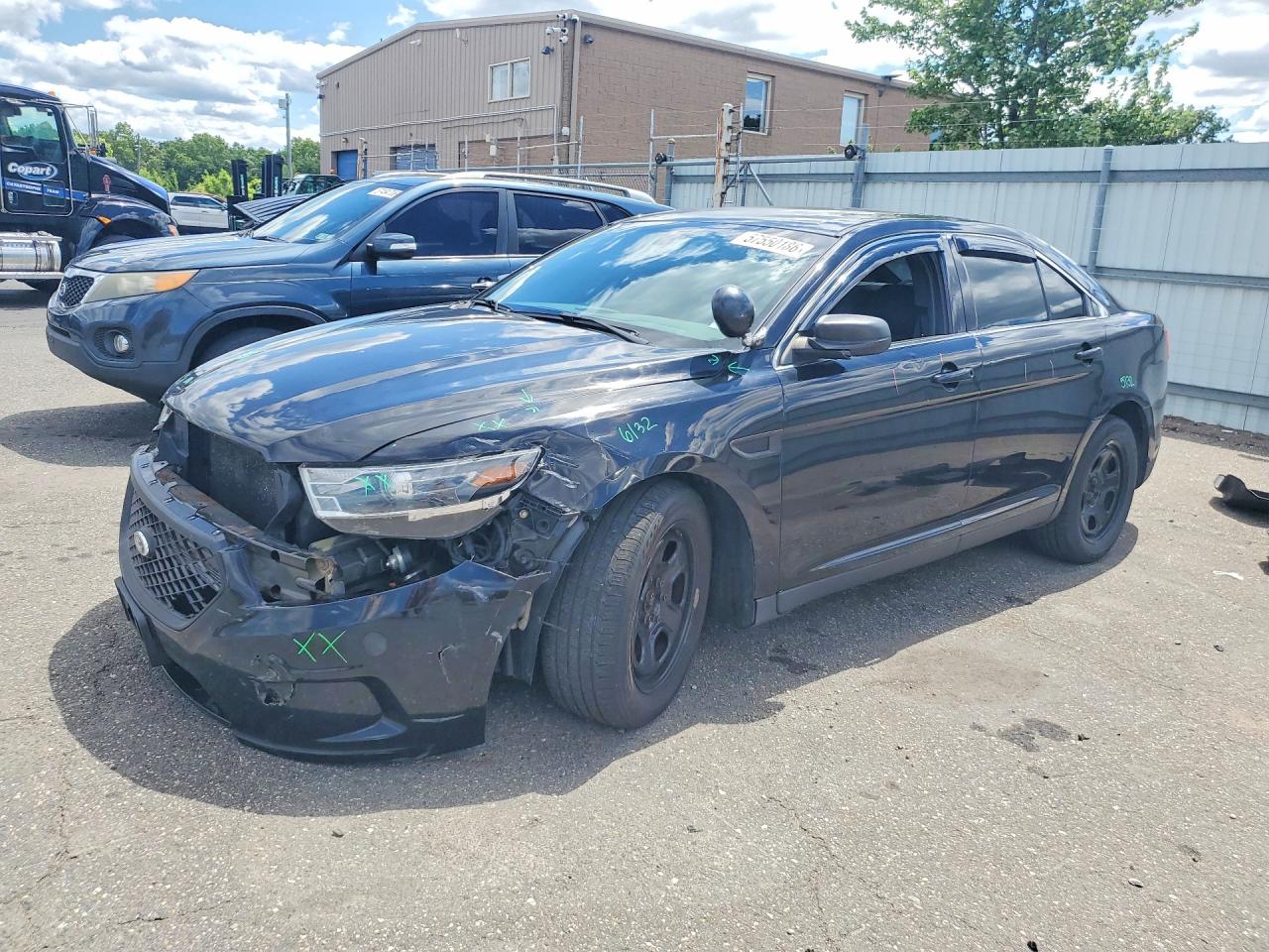 2016 Ford Police Interceptor, VIN 1FAHP2MK4GG103483 — Front end