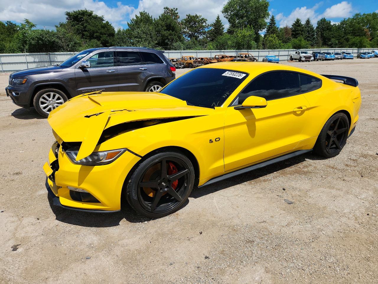 2015 Ford Mustang GT, VIN 1FA6P8CF4F5304812 — Front end